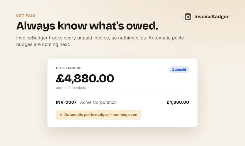 Invoice Badger screenshot 5