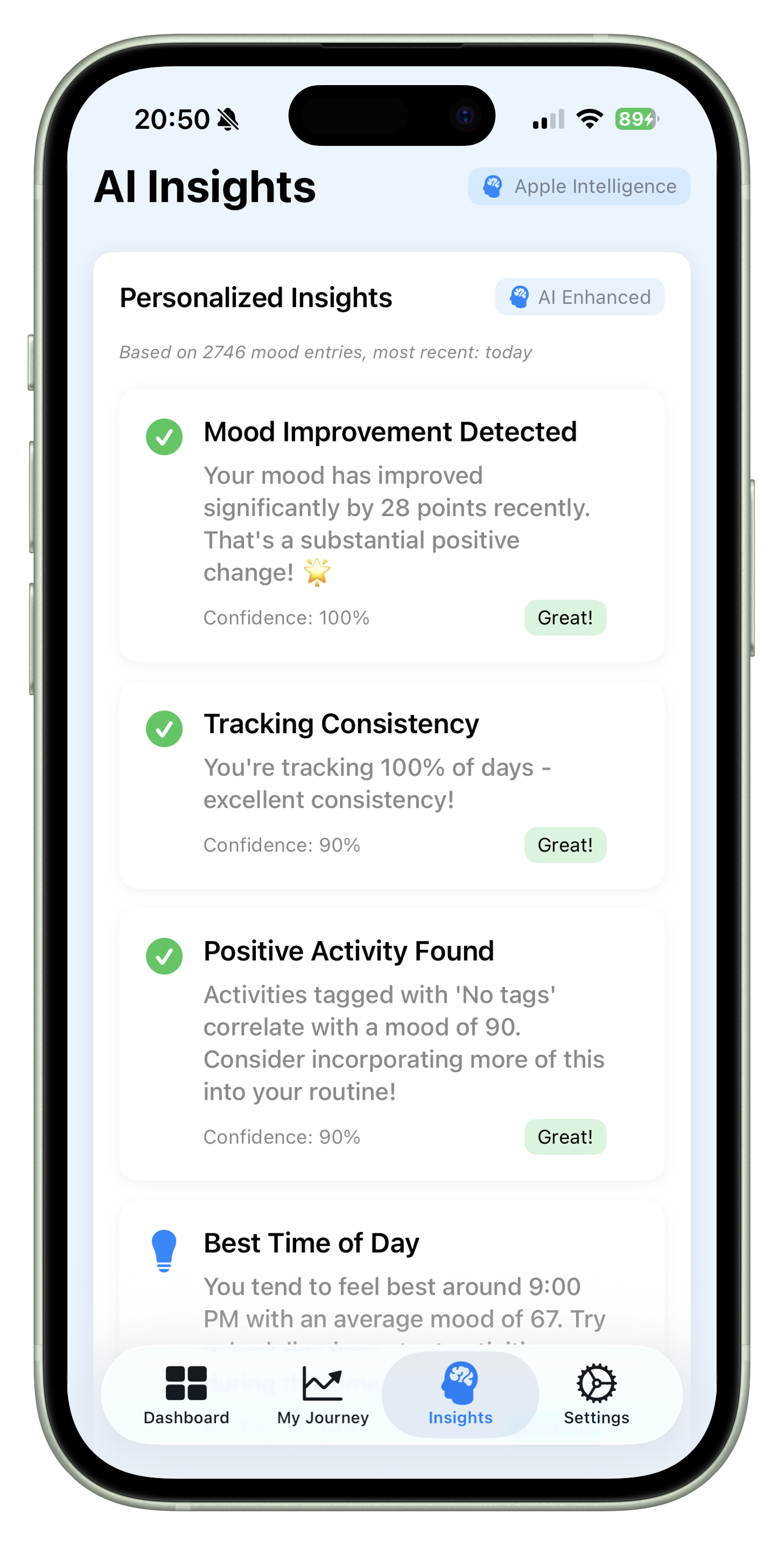 Moodlith - Screenshot 5 showing product features and functionality