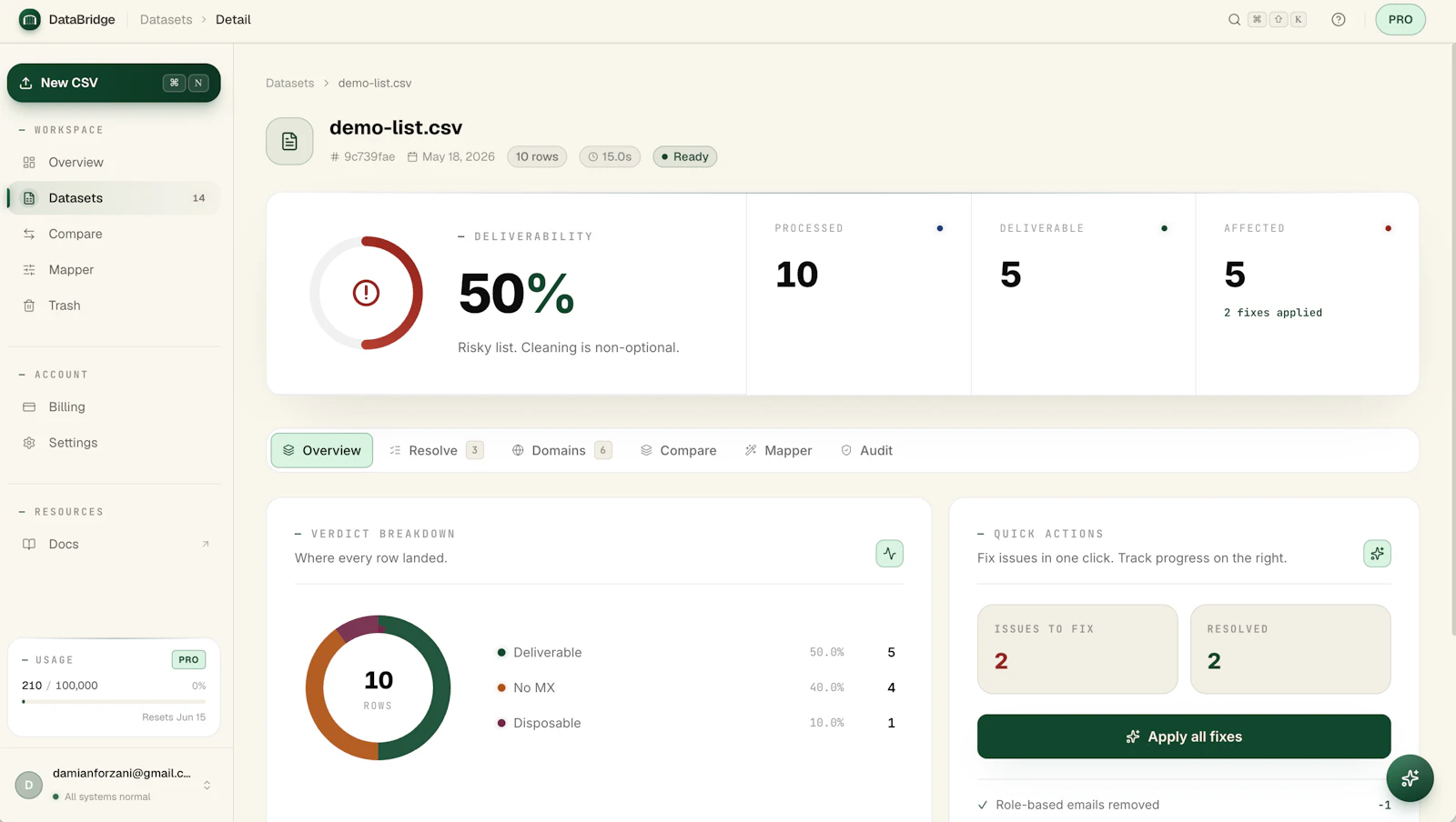 DataBridge screenshot 5
