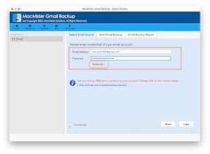 MacMister Gmail Backup Tool for Mac gallery image