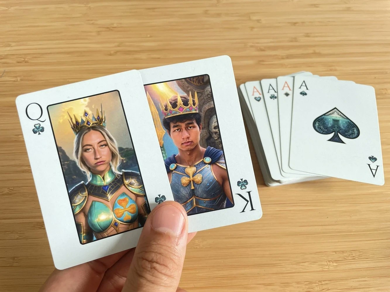 Media Deckfuse - Hidupkan rakan & keluarga anda menjadi kad bermain 5