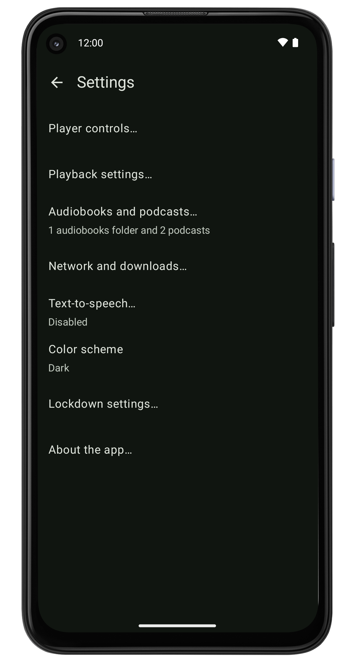 Homer Audio Player gallery image
