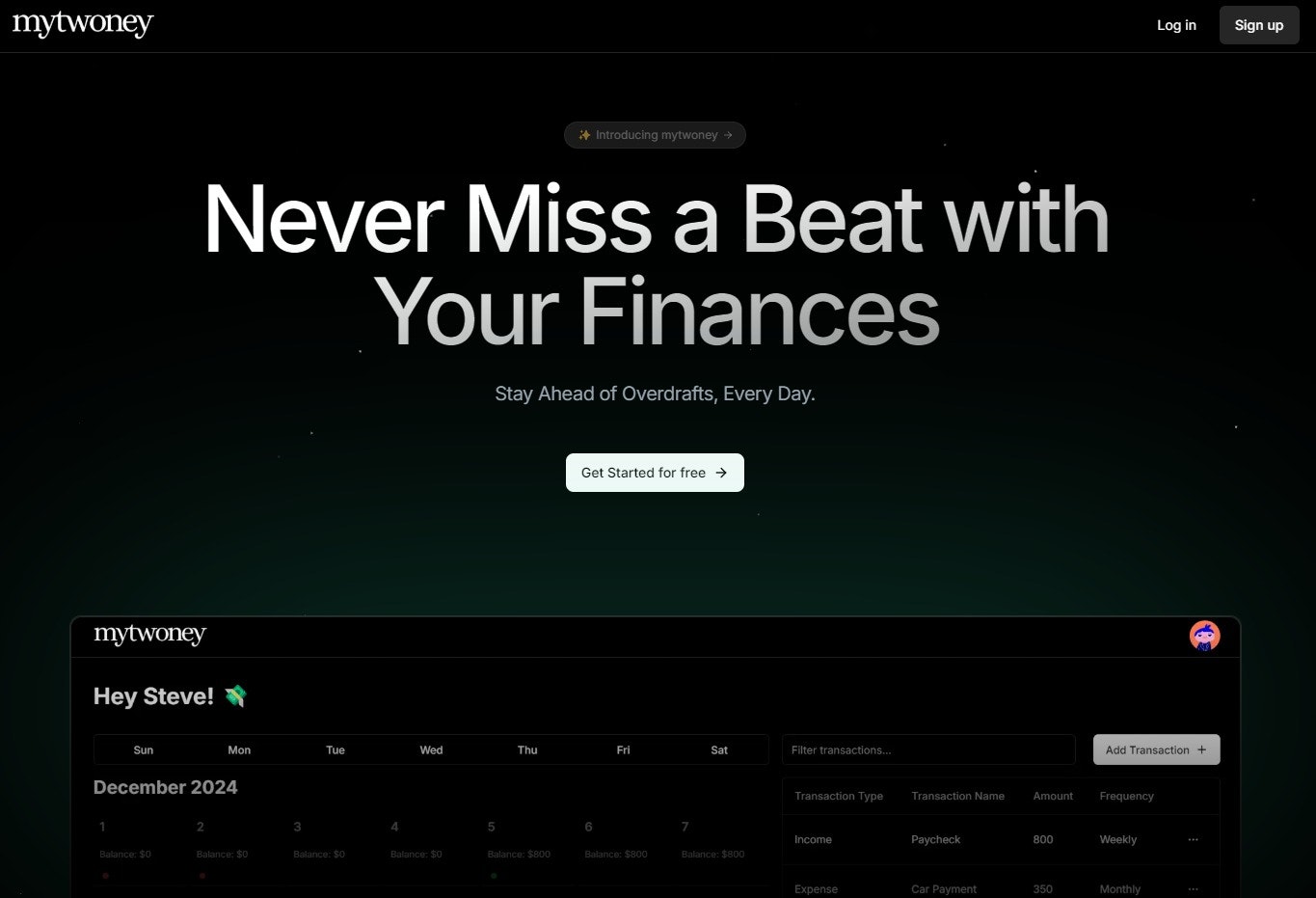 Mytwoney - Uw ultieme tool voor slimmere financiële planning media 1