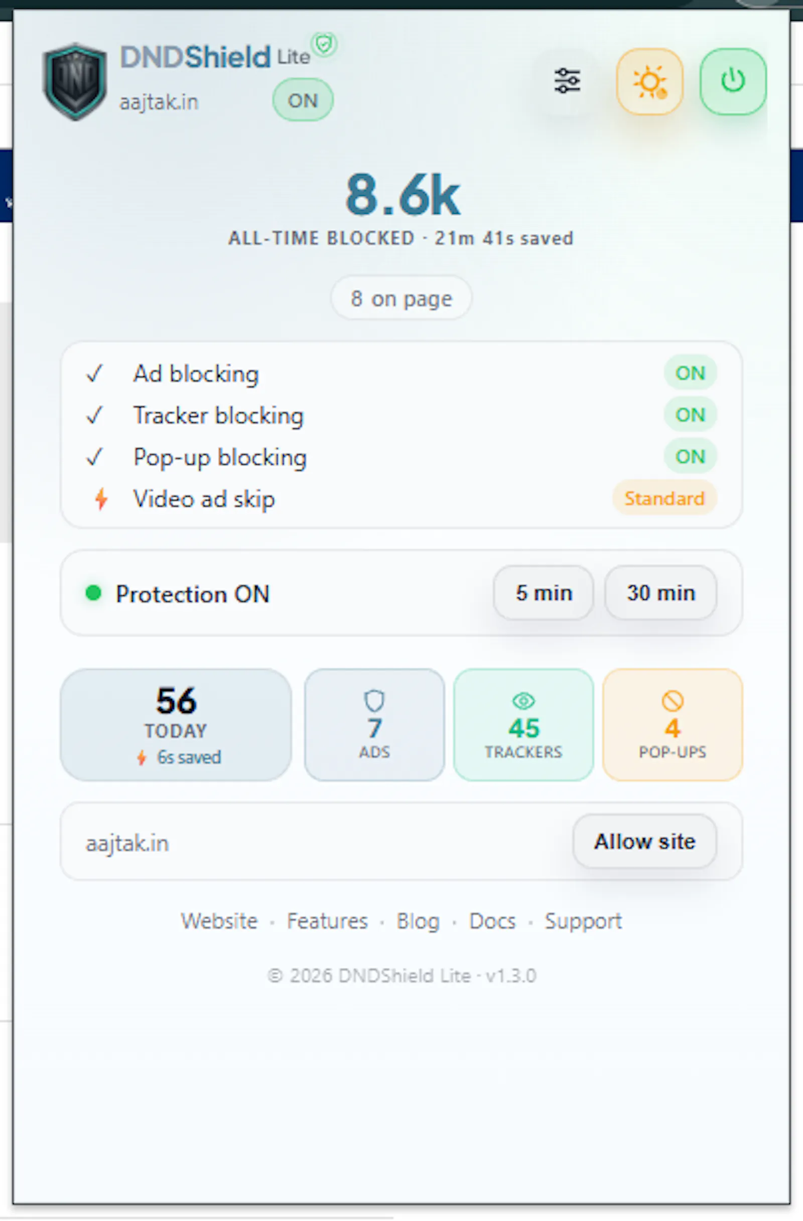 DNDShield screenshot 1