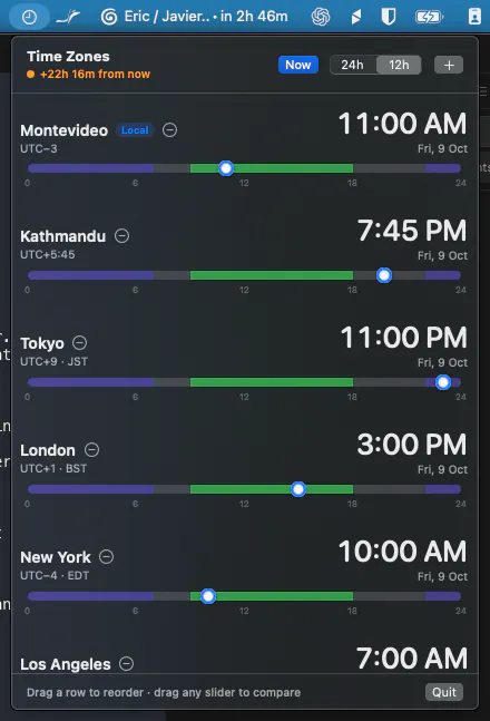 TimeZoneBar gallery image