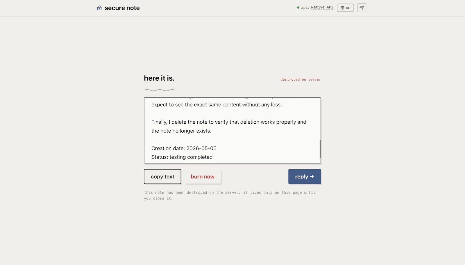 SecNote screenshot 8