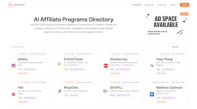 AI Affiliate List gallery image