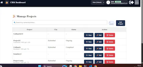 CRM App for Real Estate companies gallery image