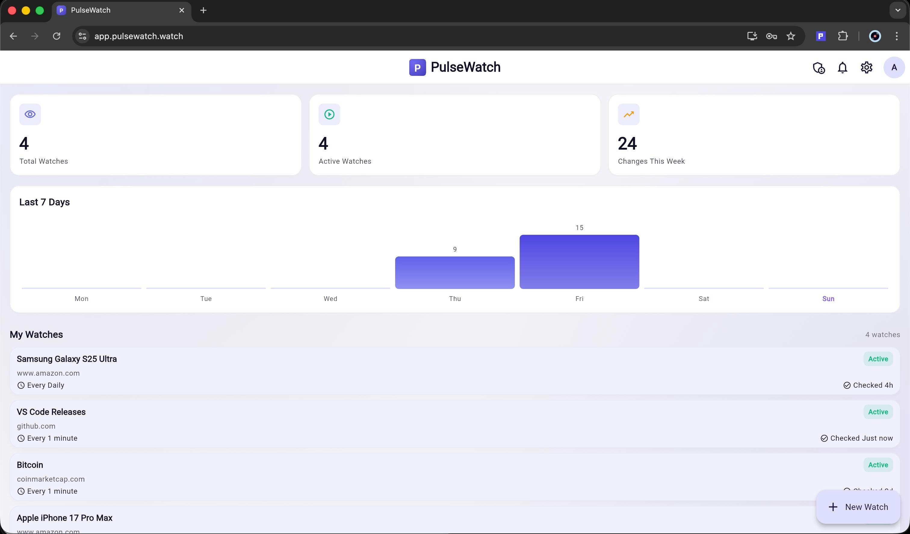 PulseWatch gallery image
