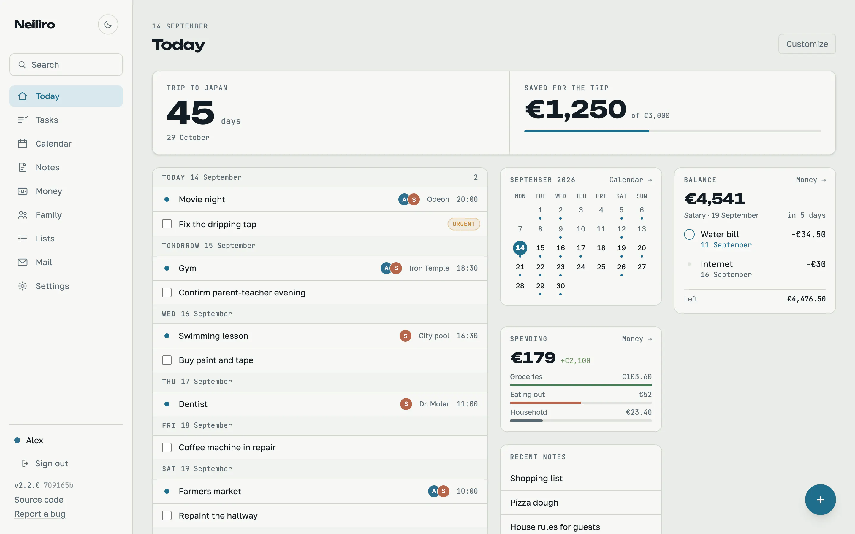 Neiliro — your family's home base gallery image