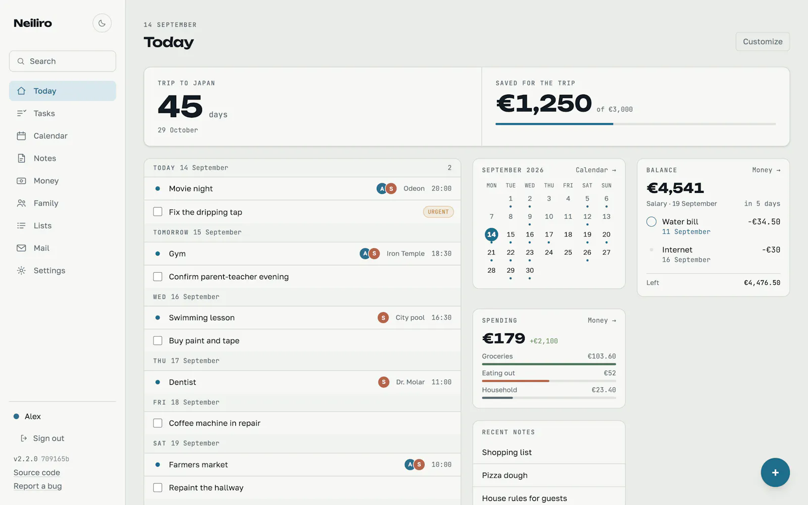 Neiliro — your family's home base screenshot 1