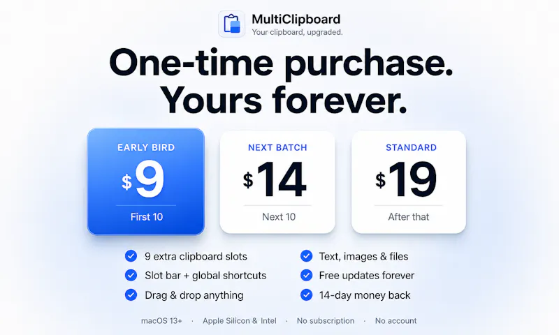 MultiClipboard screenshot 4