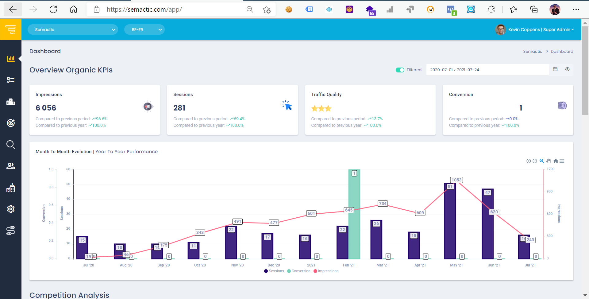 Semactic - SEO Software gallery image