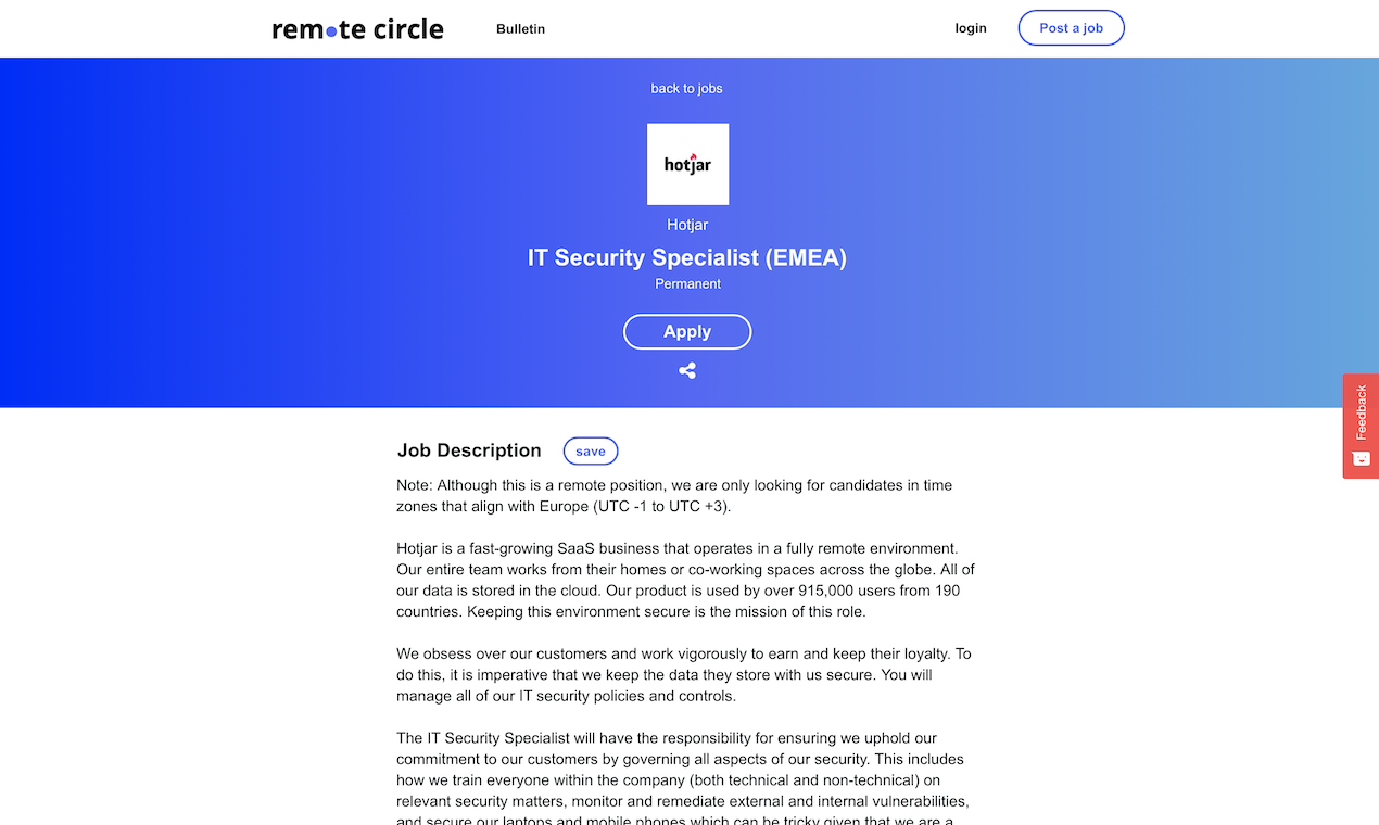 Remote Circle Image