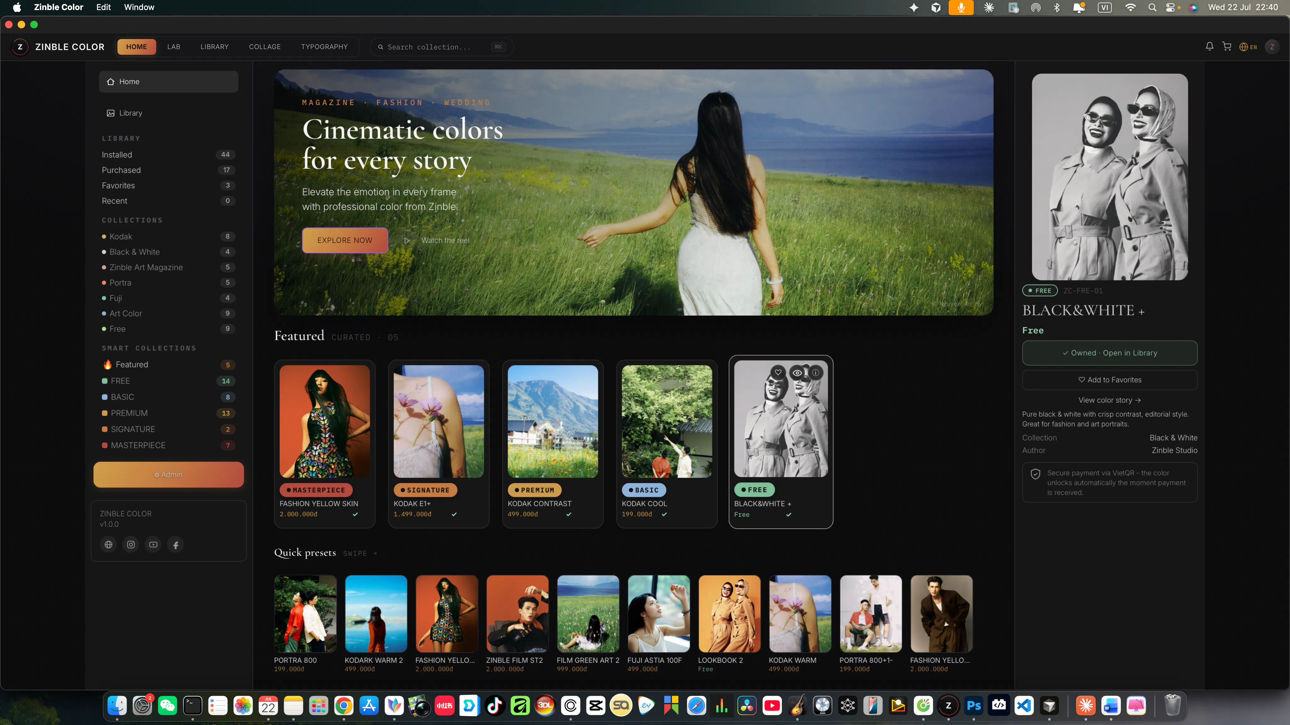 Zinble Color gallery image