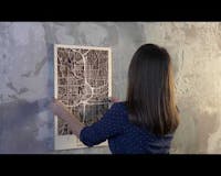3D Wooden City Map to Create a Lasting Memory media 1