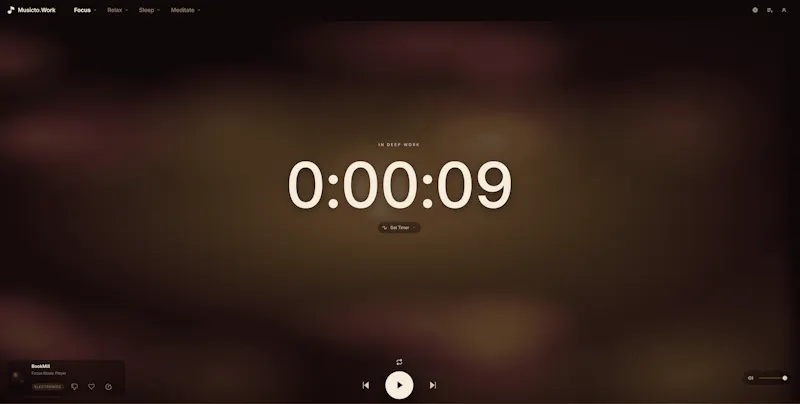 Musicto.Work screenshot 2