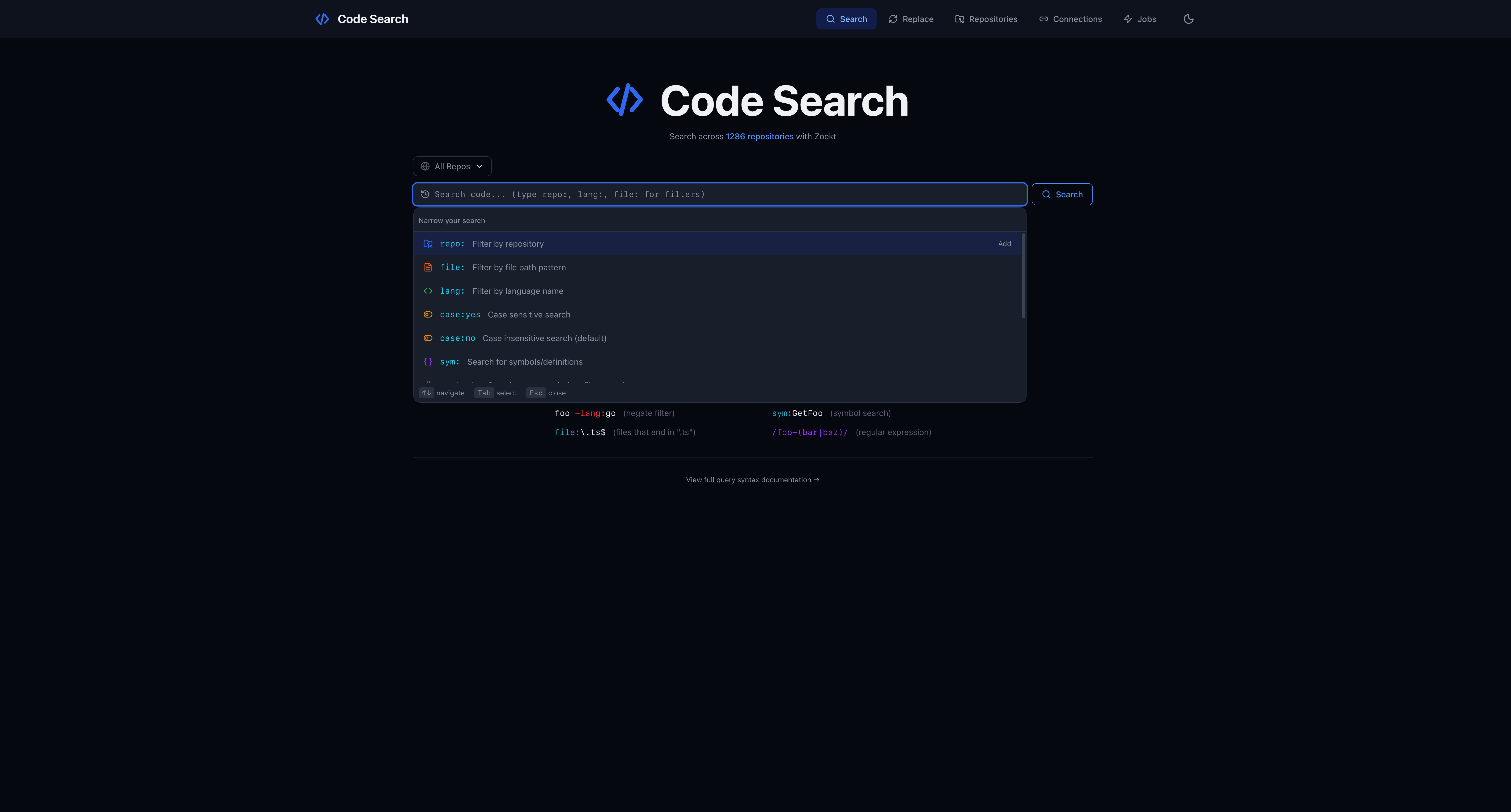 Code Search gallery image