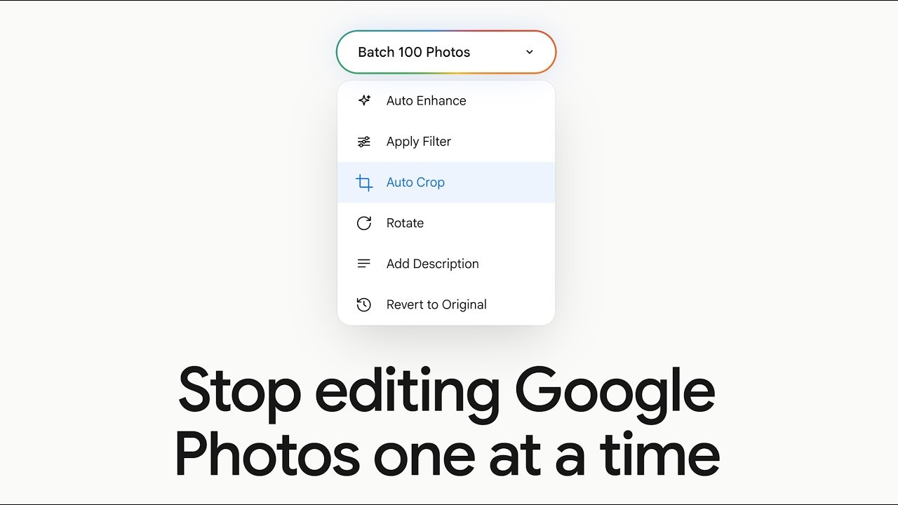 Bulk Edit Google Photos gallery image