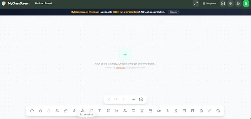 MyClassScreen screenshot 2