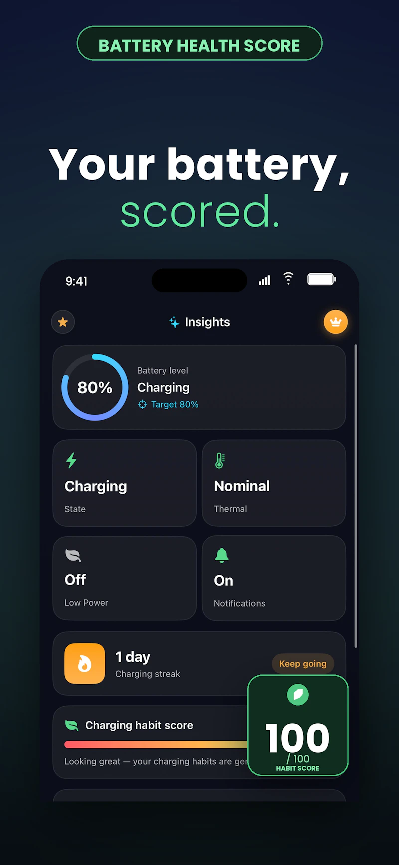 Battery Alarm screenshot 2
