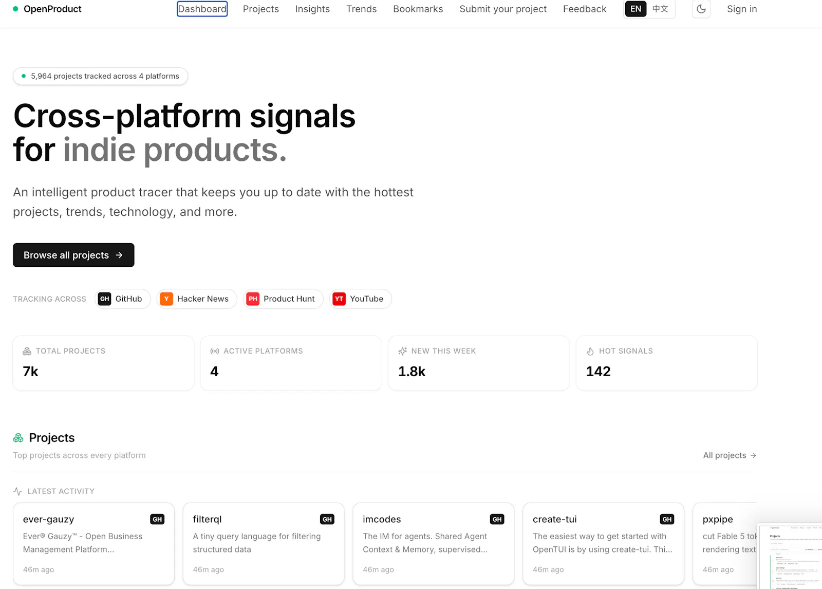 OpenProduct screenshot 2