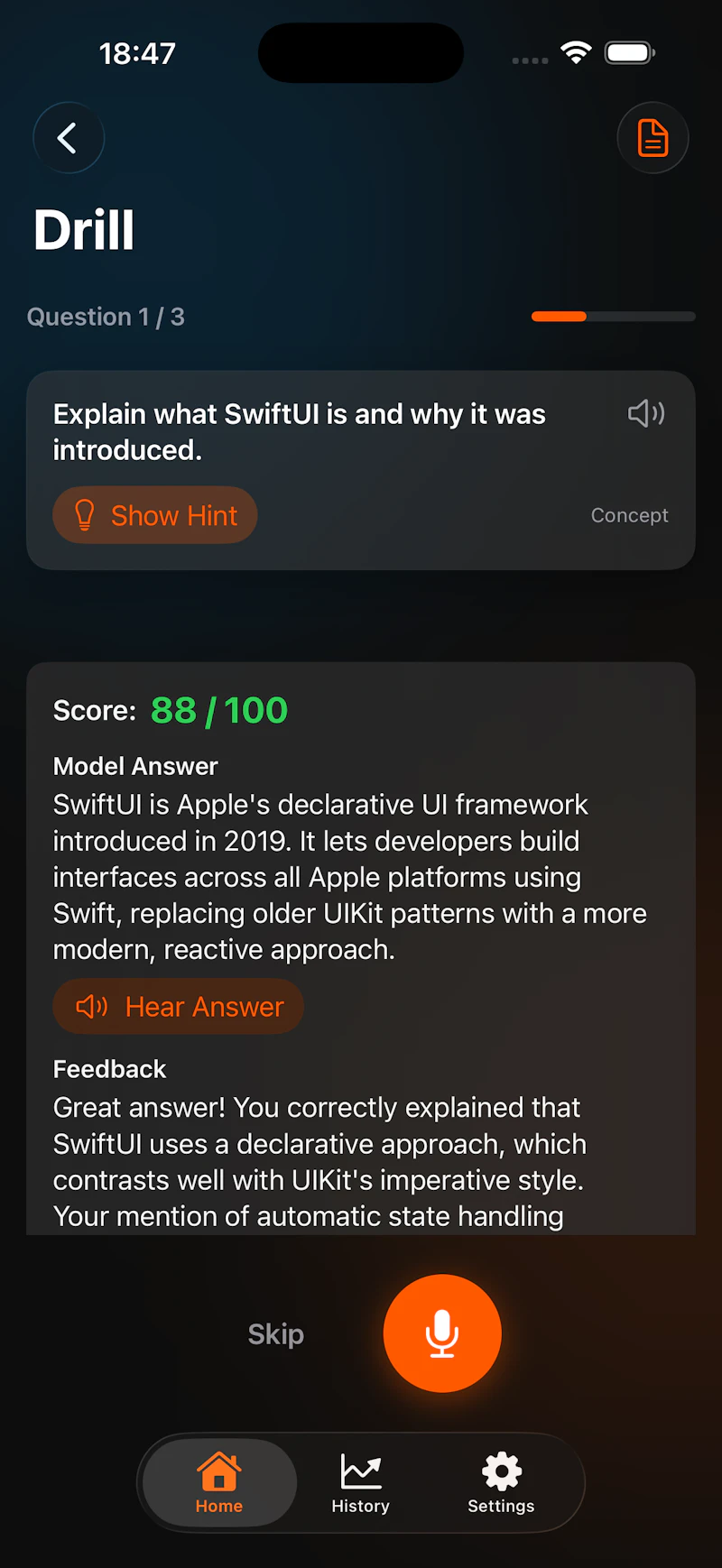 Ignite - English Drill screenshot 4