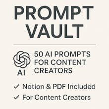 The Ultimate 50 Version Prompt Vault gallery image