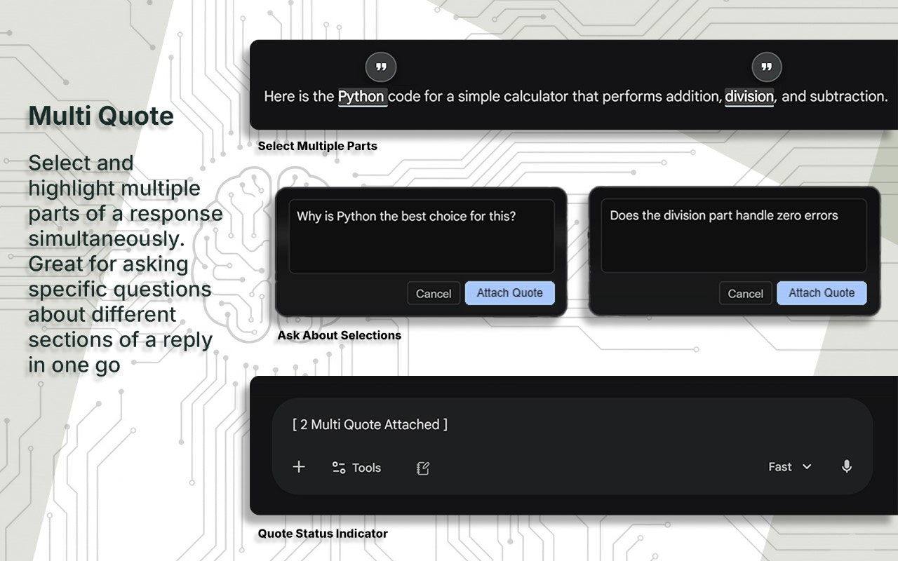 UI Enhancer for Gemini gallery image