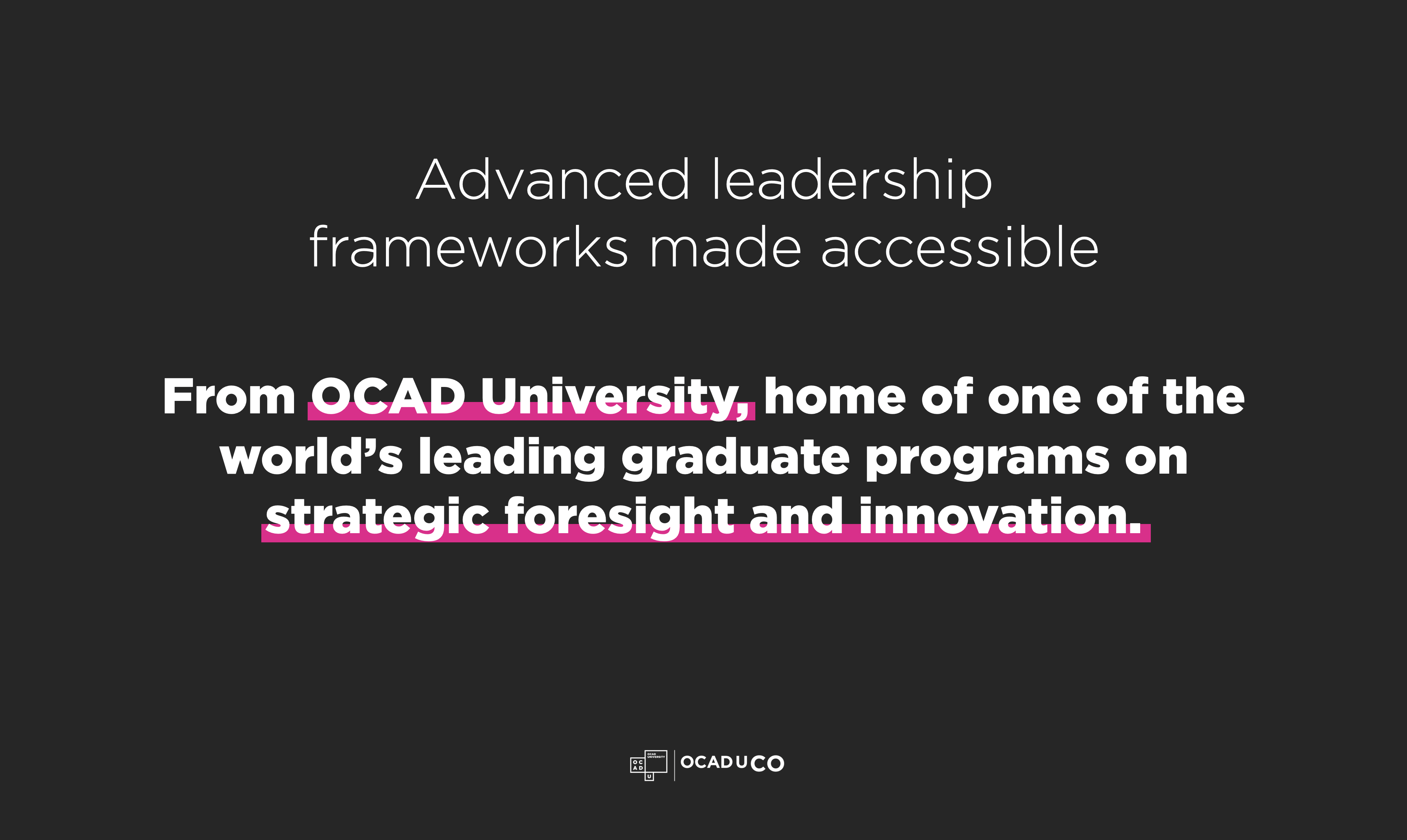 Leading with Foresight gallery image