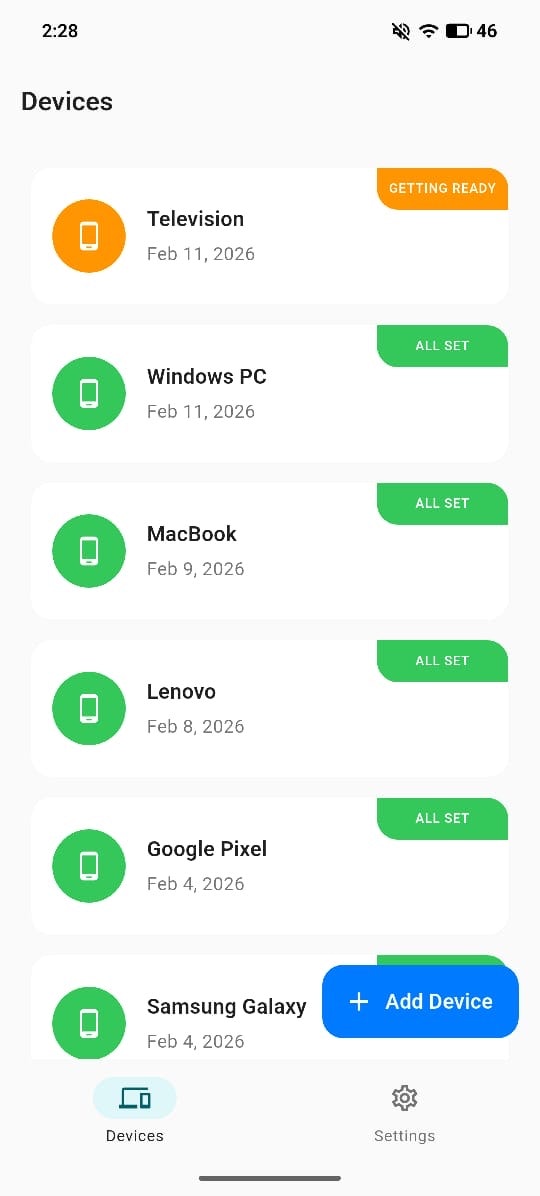 FamiSene - Screenshot 2 showing product features and functionality