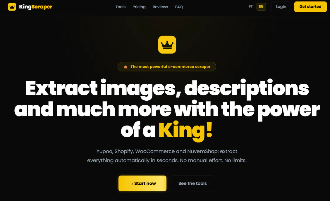 KingScraper: One-Click Product Scraper gallery image