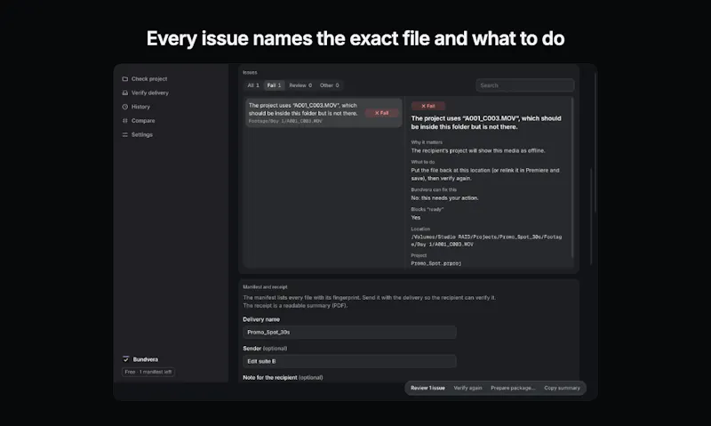 Bundvera screenshot 3