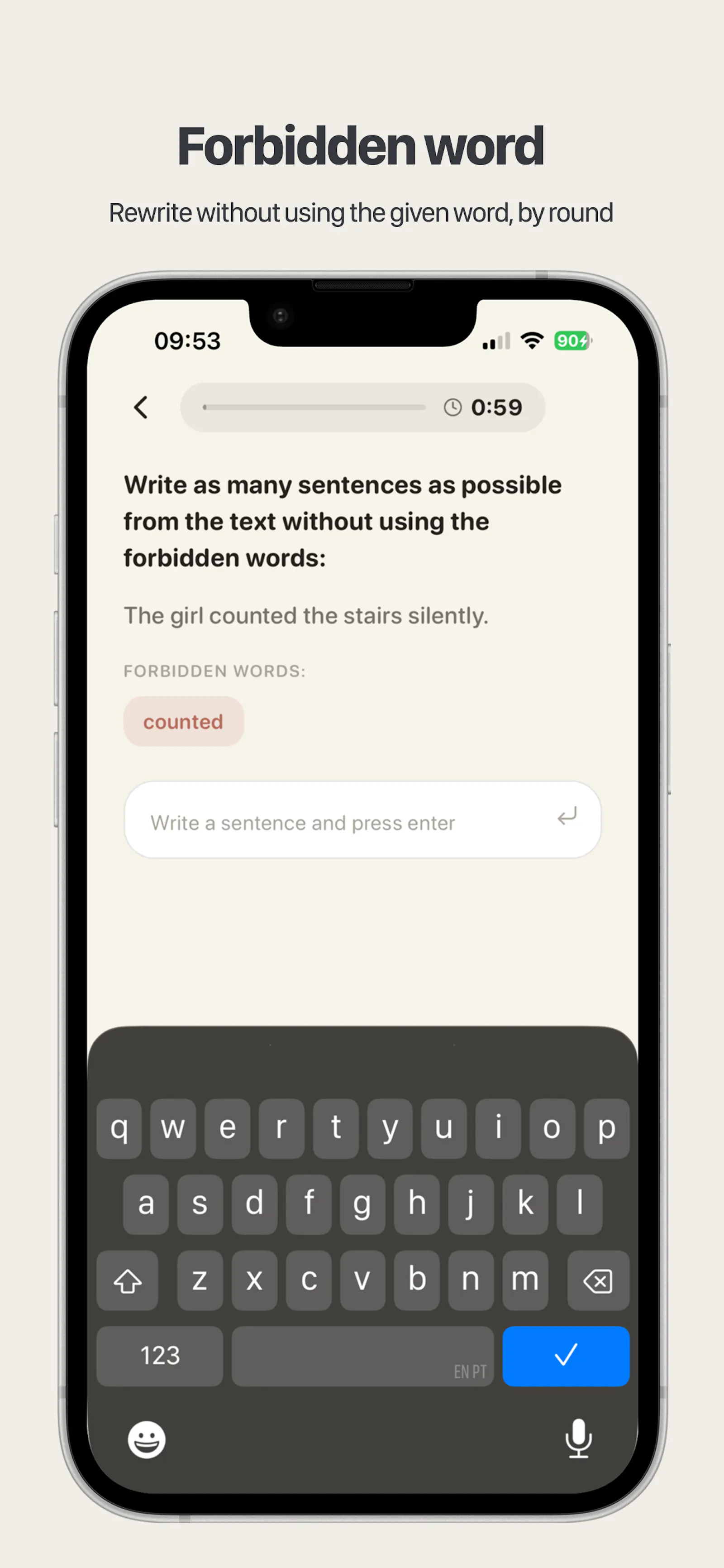 Spark: warm-up before writing screenshot 4
