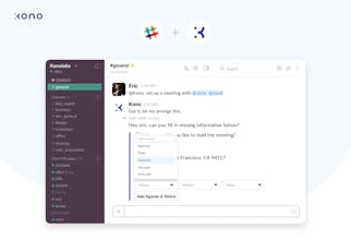 Slack Scheduling App by kono.ai gallery image