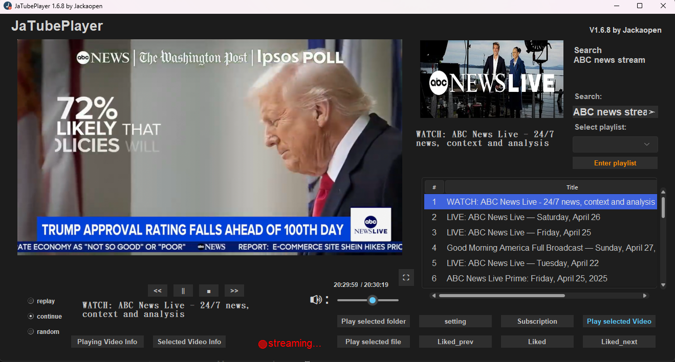 JaTubePlayer gallery image