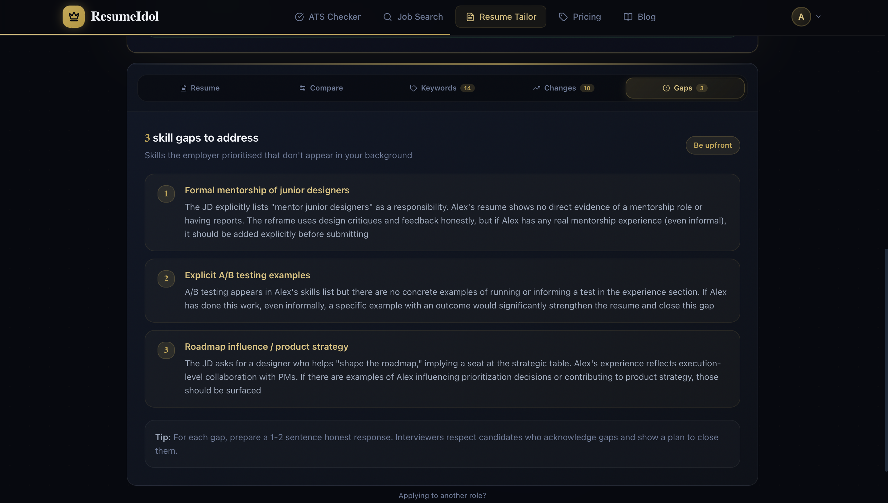 ResumeIdol gallery image