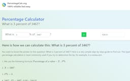 Percentage Calculator media 2