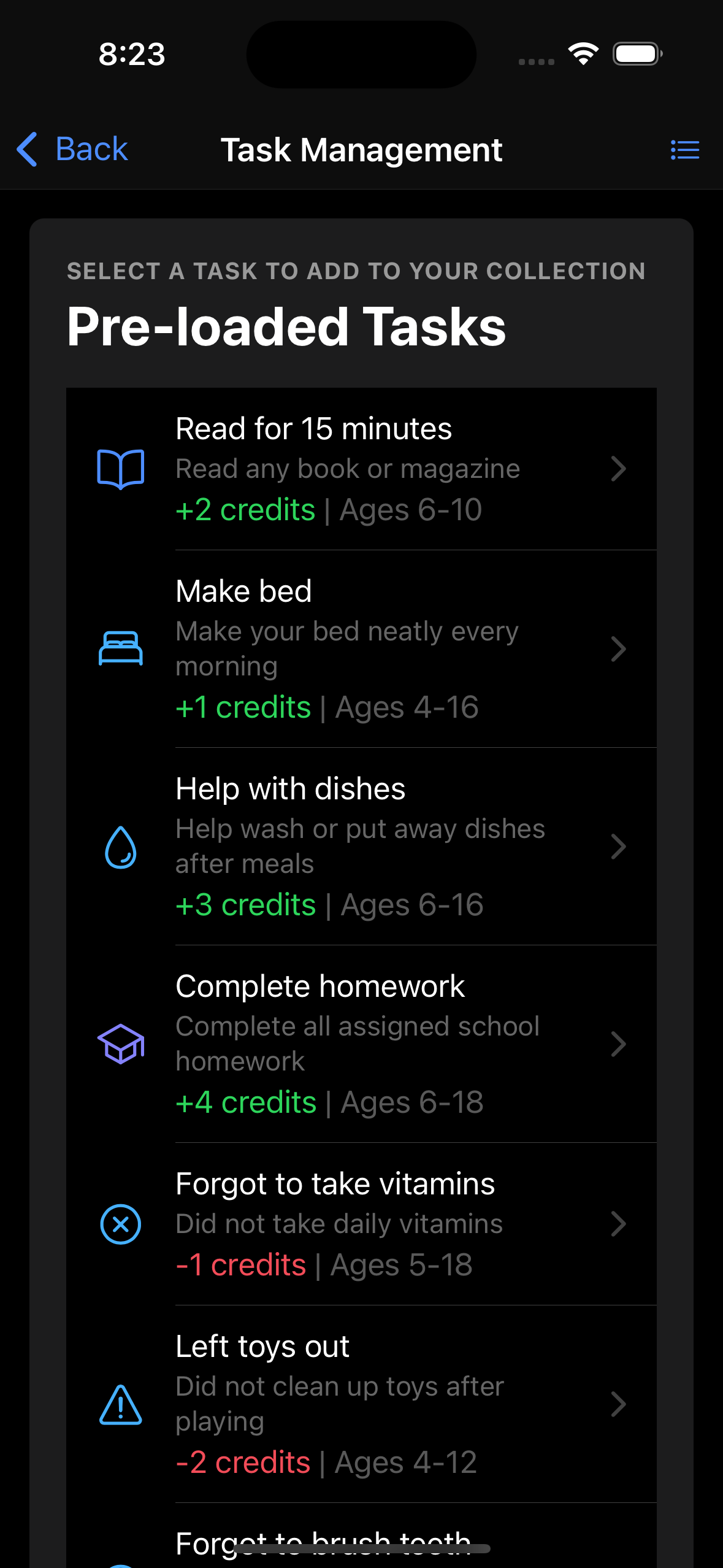 KidCredits gallery image