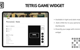 Tetris Game Widget media 1