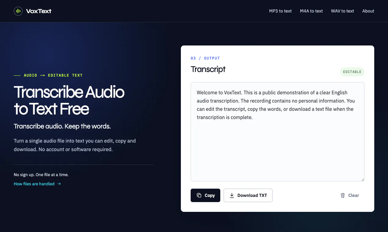 VoxText gallery image