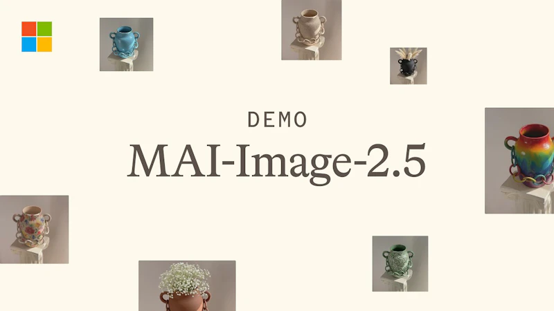 MAI-Image-2.5 screenshot 1 (video preview)