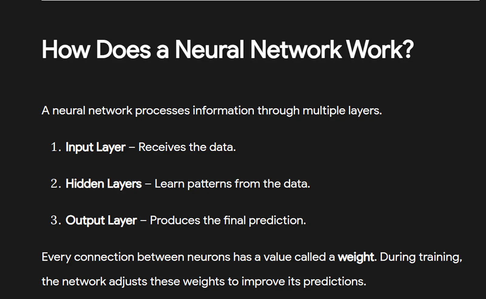 Neural Networks Explained screenshot 2