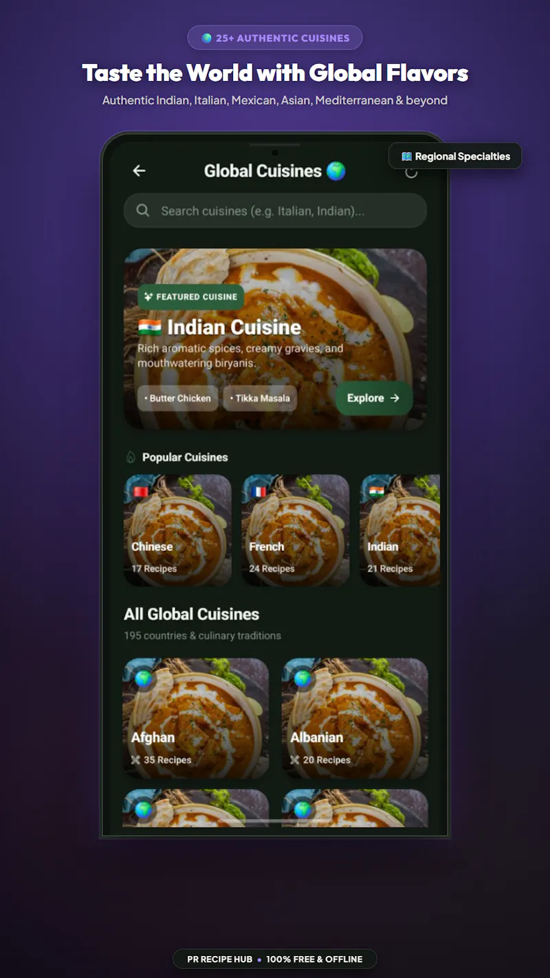 PR Recipe Hub  screenshot 9