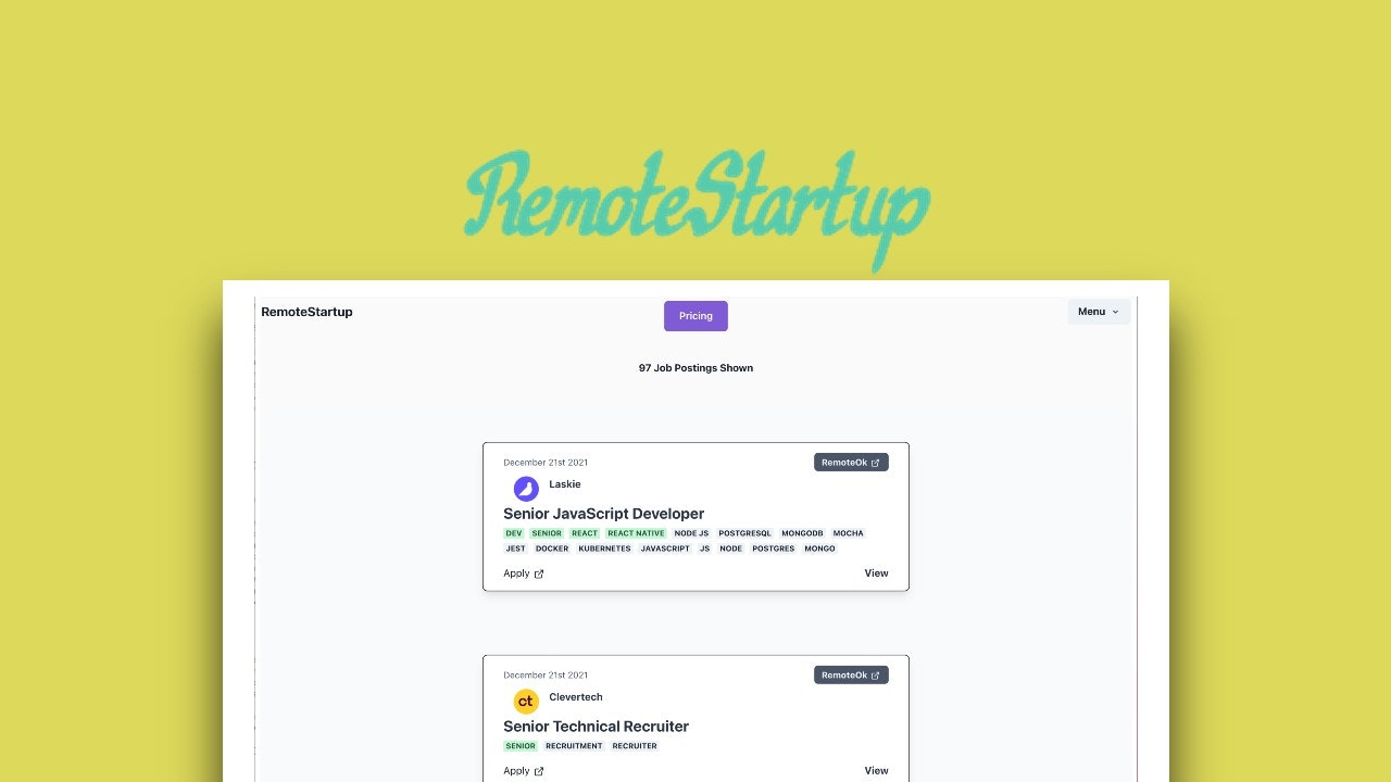 REMOTESTARTUP- 어디서나 원격을 고용하십시오 media 2