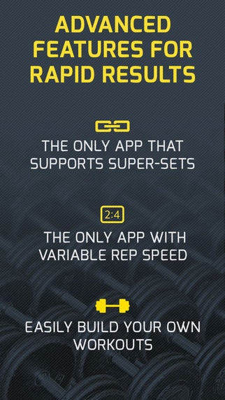 Workout app gallery image