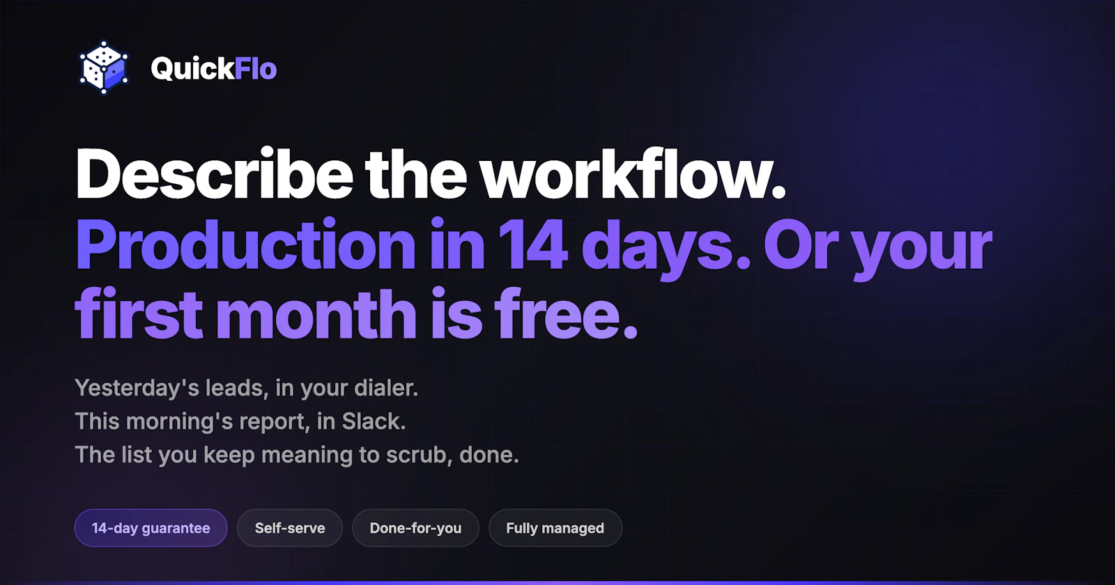 QuickFlo screenshot 2
