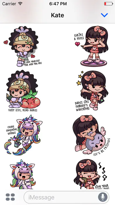 Rosebunny Designs Love Inspire Create Stickers