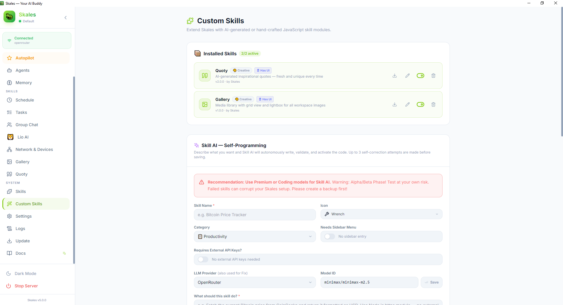 Skales gallery image