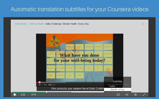 Coursera Automatic Subtitles gallery image
